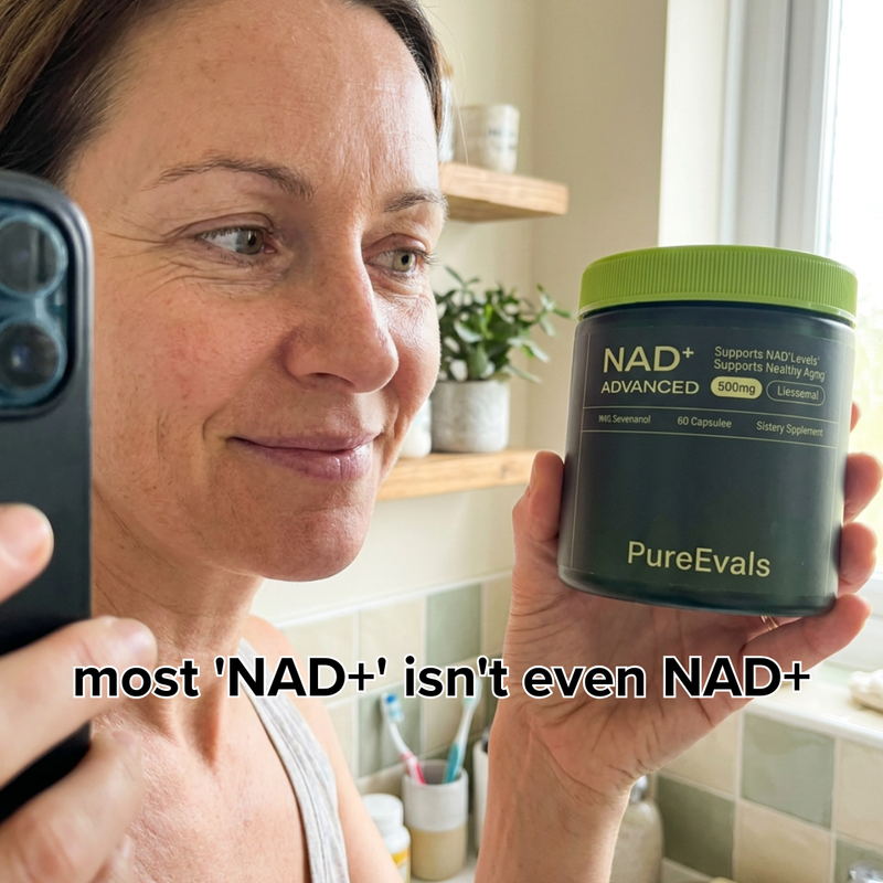 PureEvals Cellular NAD+ — Energy & Clarity for Women 40+